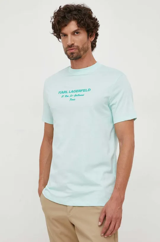 turchese Karl Lagerfeld t-shirt