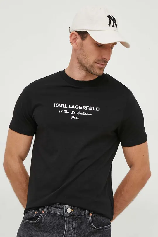 crna Majica kratkih rukava Karl Lagerfeld