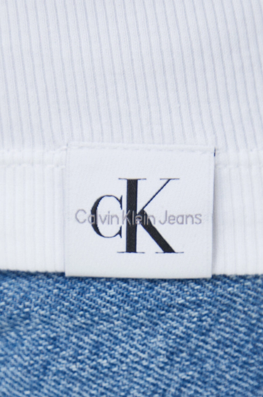 fehér Calvin Klein Jeans t-shirt