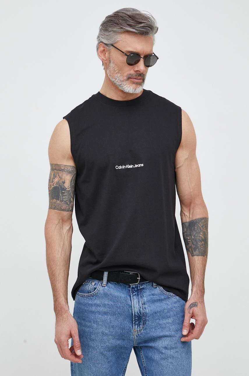 Calvin Klein Jeans t-shirt bawełniany 100 % Bawełna