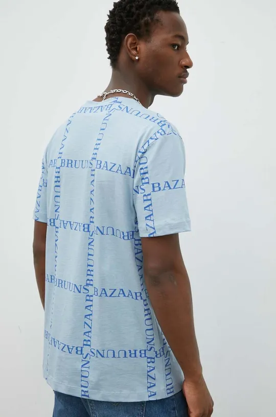 Bruuns Bazaar t-shirt bawełniany Gus 100 % Bawełna organiczna