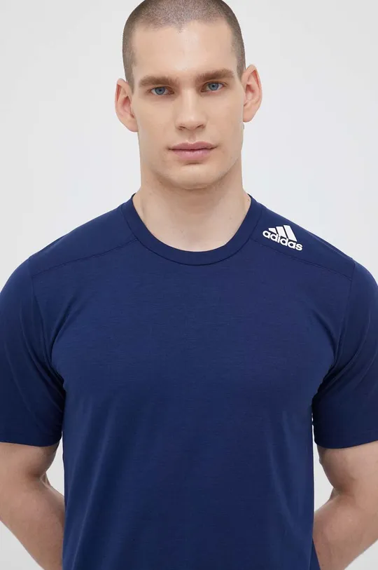 mornarsko modra Kratka majica za vadbo adidas Performance Designed for Training