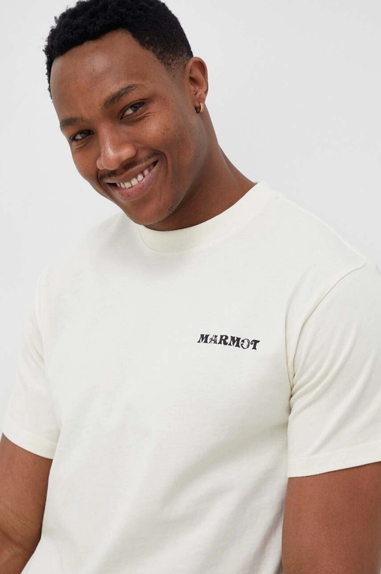 Marmot t-shirt bawełniany 100 % Bawełna