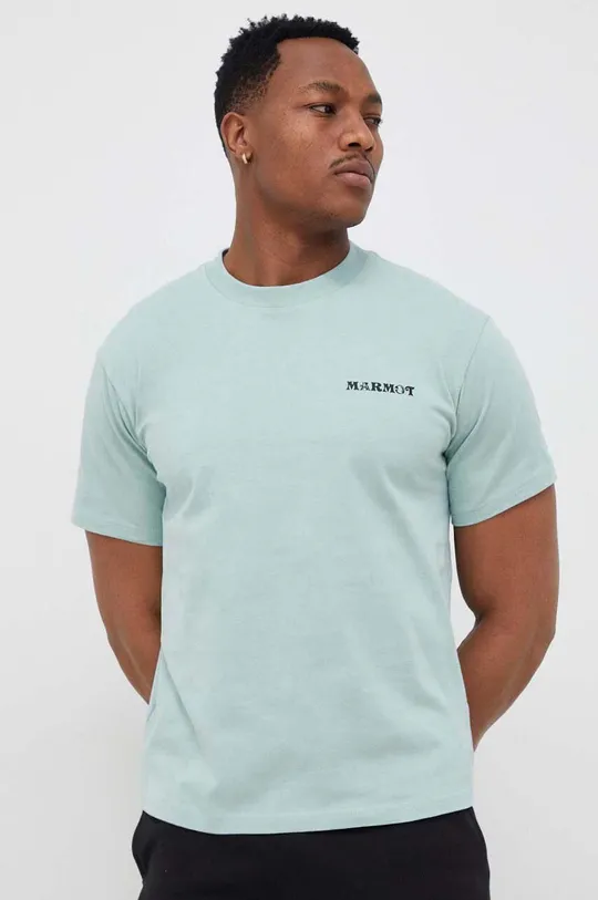 Marmot t-shirt bawełniany 100 % Bawełna