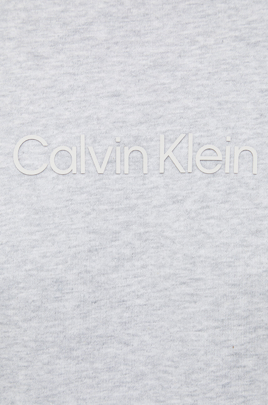 Calvin Klein Performance tshirt męski kolor szary melanżowy