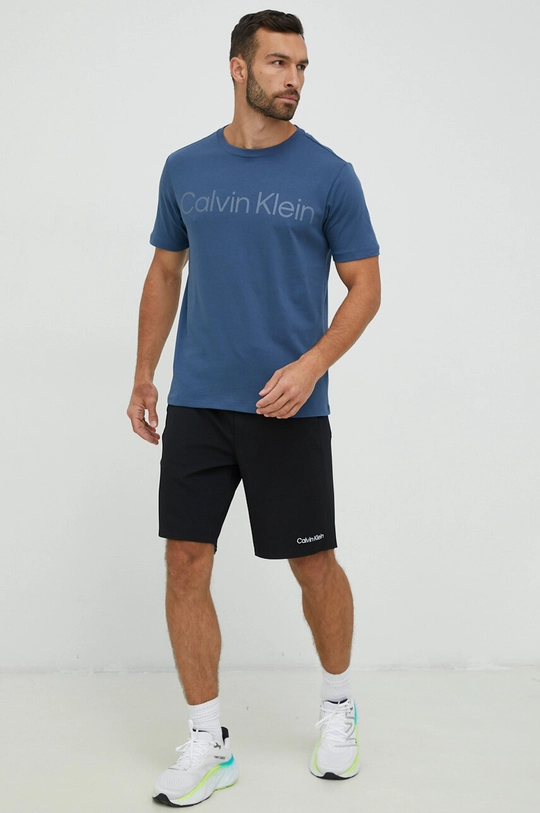 Calvin Klein Performance t-shirt niebieski