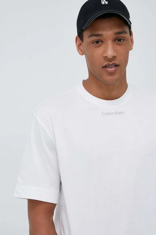 Kratka majica za vadbo Calvin Klein Performance CK Athletic Moški