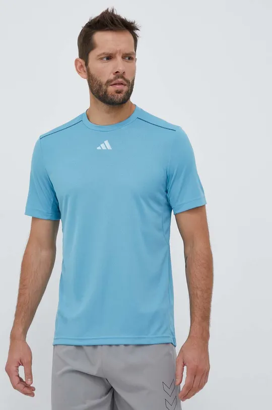 Tréningové tričko adidas Performance Workout Base Logo  100 % Recyklovaný polyester