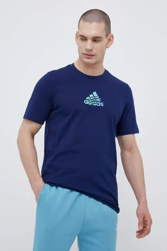 adidas t-shirt bawełniany 100 % Bawełna