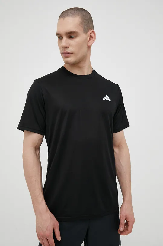 czarny adidas Performance t-shirt treningowy Train Essentials Męski
