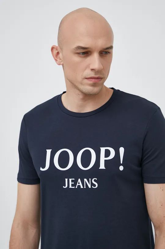 mornarsko modra Bombažna kratka majica Joop!