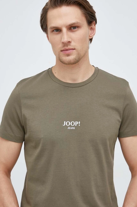 zielony Joop! t-shirt bawełniany