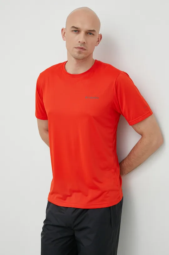 czerwony Columbia t-shirt sportowy Hike Hike