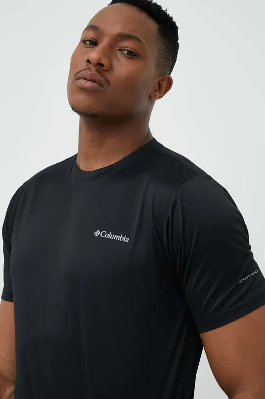 črna Športna kratka majica Columbia Columbia Hike Moški