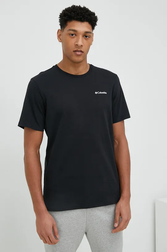 Columbia t-shirt in cotone  Explorers Canyon Materiale principale: 100% Cotone Coulisse: 97% Cotone, 3% Elastam
