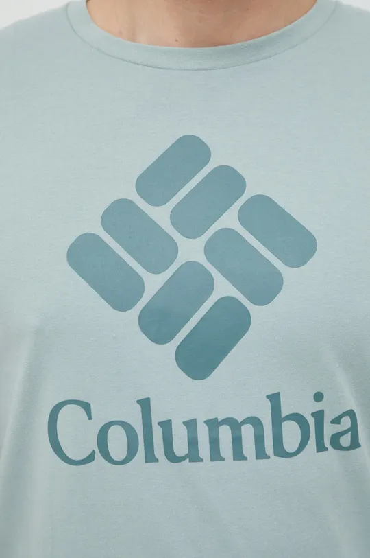бирюзовый Спортивная футболка Columbia Pacific Crossing II