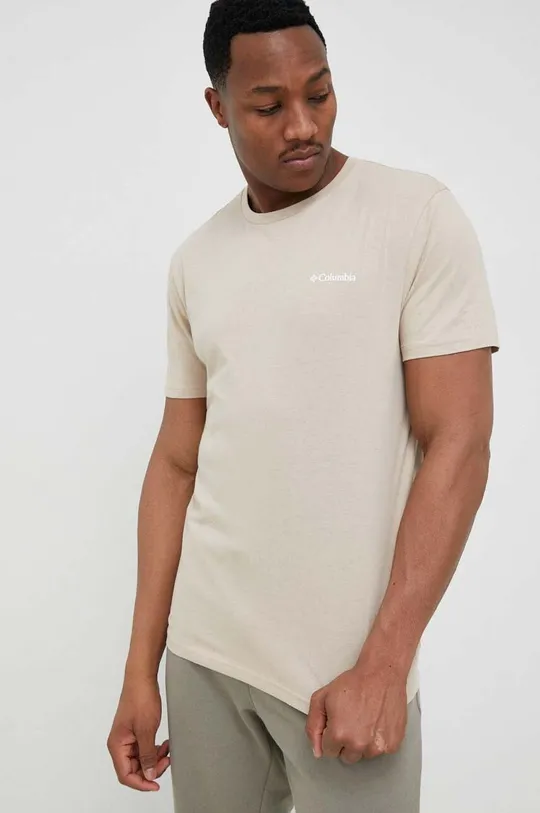 Βαμβακερό μπλουζάκι Columbia Κύριο υλικό: 100% Βαμβάκι Πλέξη Λαστιχο: 96% Βαμβάκι, 4% Σπαντέξ