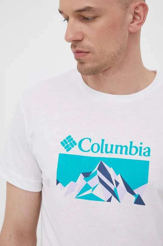белый Спортивная футболка Columbia Thistletown Hills