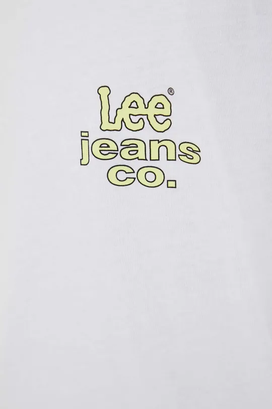 Βαμβακερό μπλουζάκι Lee Ανδρικά