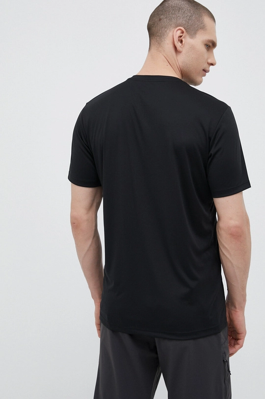 Jack Wolfskin t-shirt sportowy Tech czarny