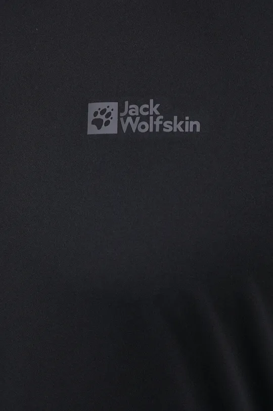 μαύρο Αθλητικό μπλουζάκι Jack Wolfskin Tech