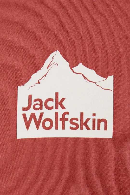 Хлопковая футболка Jack Wolfskin 10 Мужской