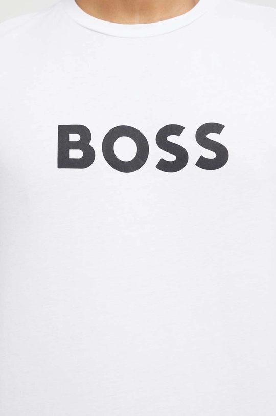 білий Пляжна футболка BOSS