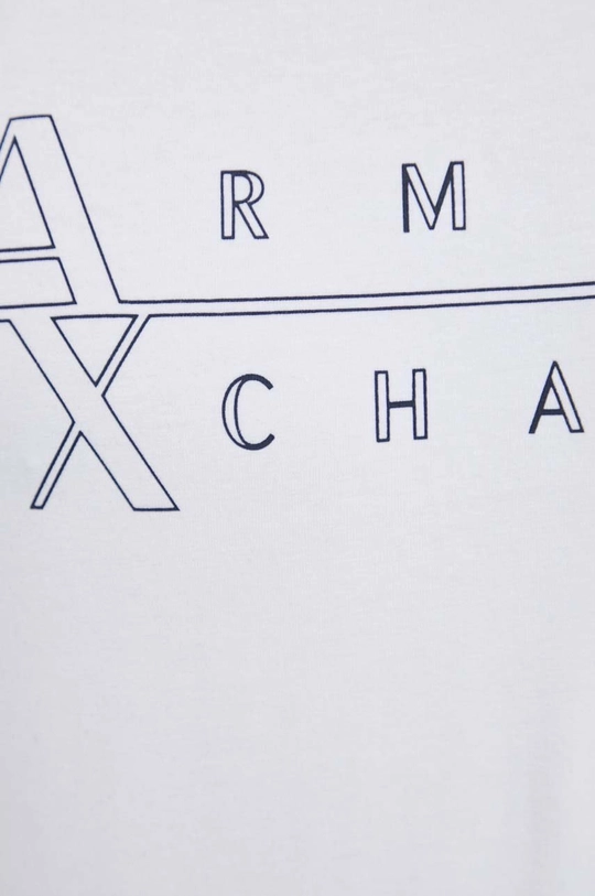 biały Armani Exchange t-shirt