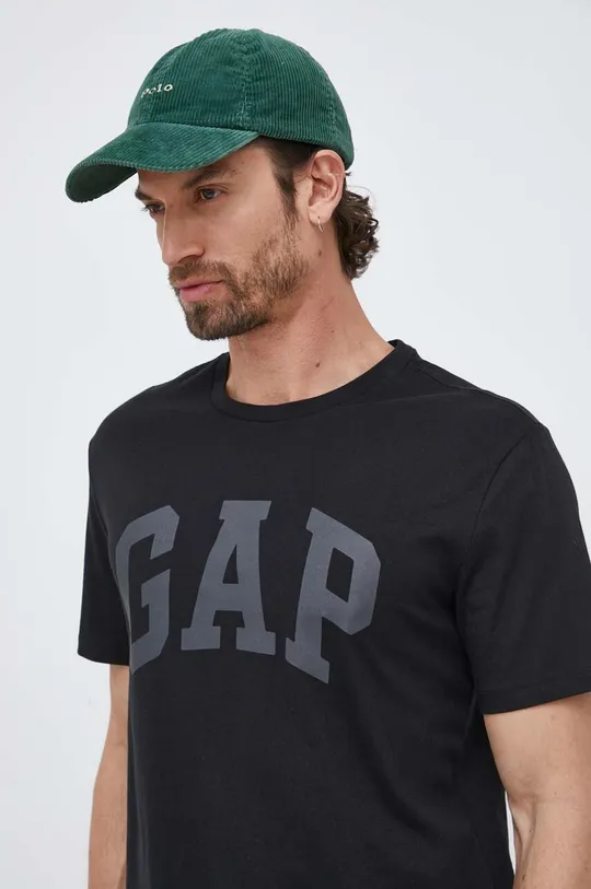 Βαμβακερό μπλουζάκι GAP 2-pack