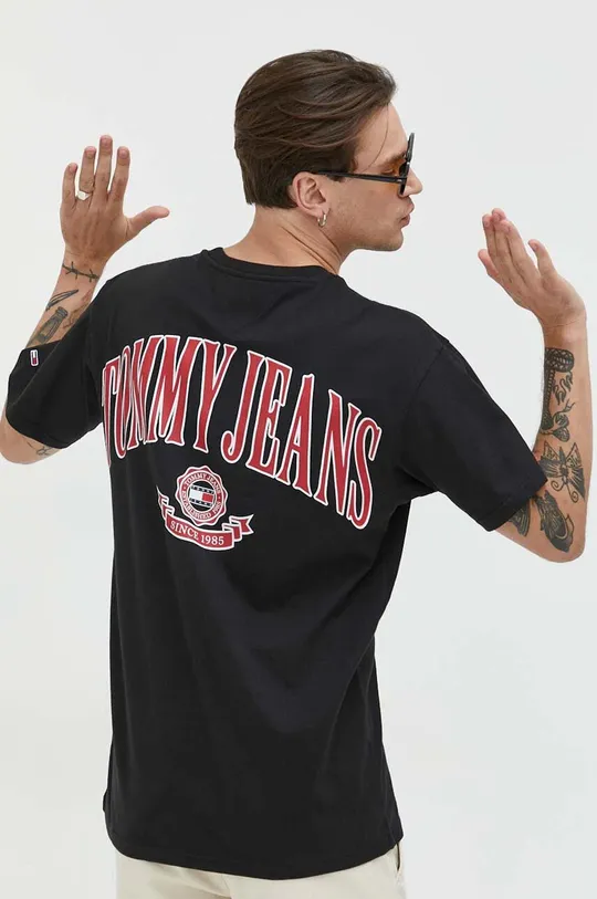 Bavlnené tričko Tommy Jeans  100 % Bavlna