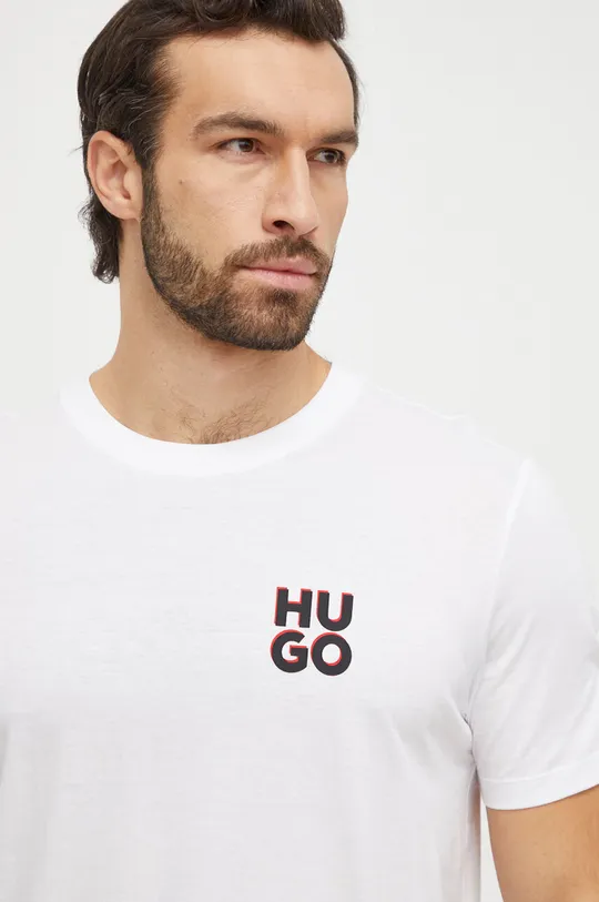 Βαμβακερό μπλουζάκι HUGO 2-pack 100% Βαμβάκι