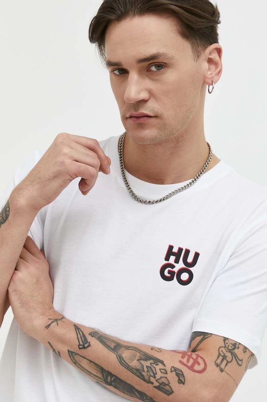 HUGO t-shirt in cotone pacco da 2