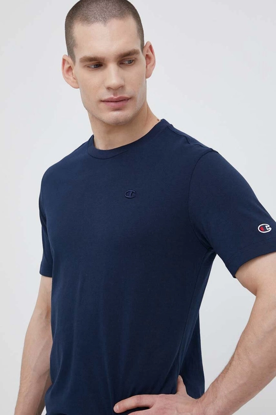 blu navy Champion t-shirt in cotone Uomo