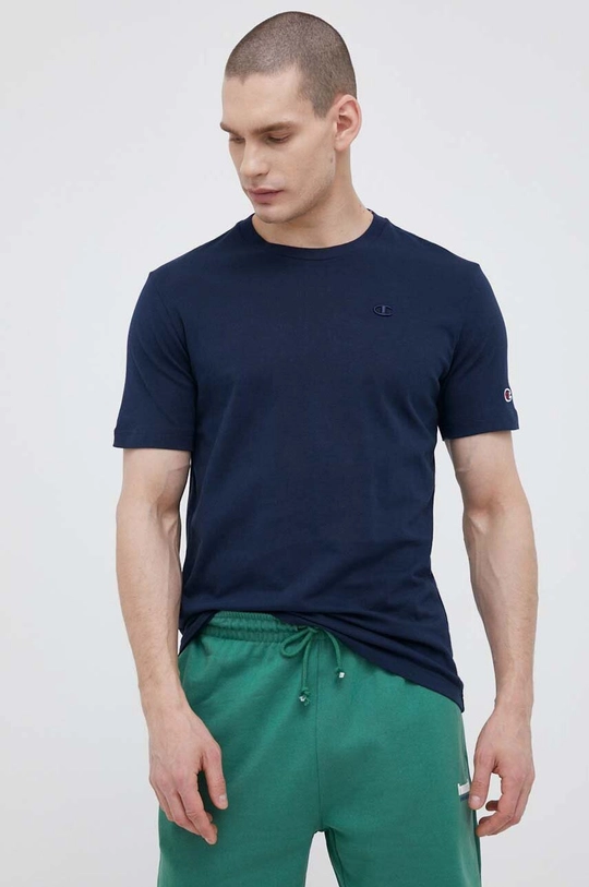 blu navy Champion t-shirt in cotone