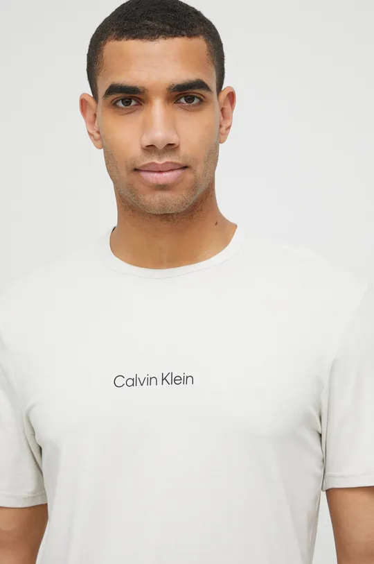 bézs Calvin Klein Underwear póló otthoni viseletre