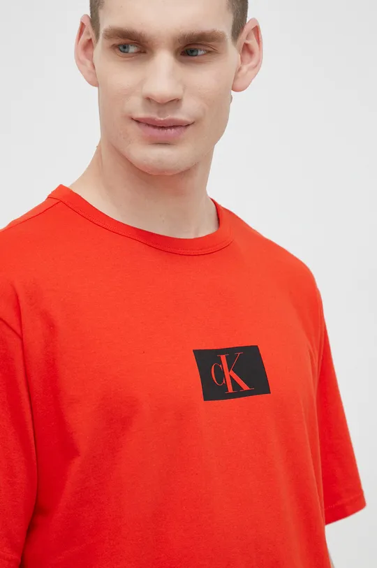 Бавовняна піжамна футболка Calvin Klein Underwear  100% Бавовна