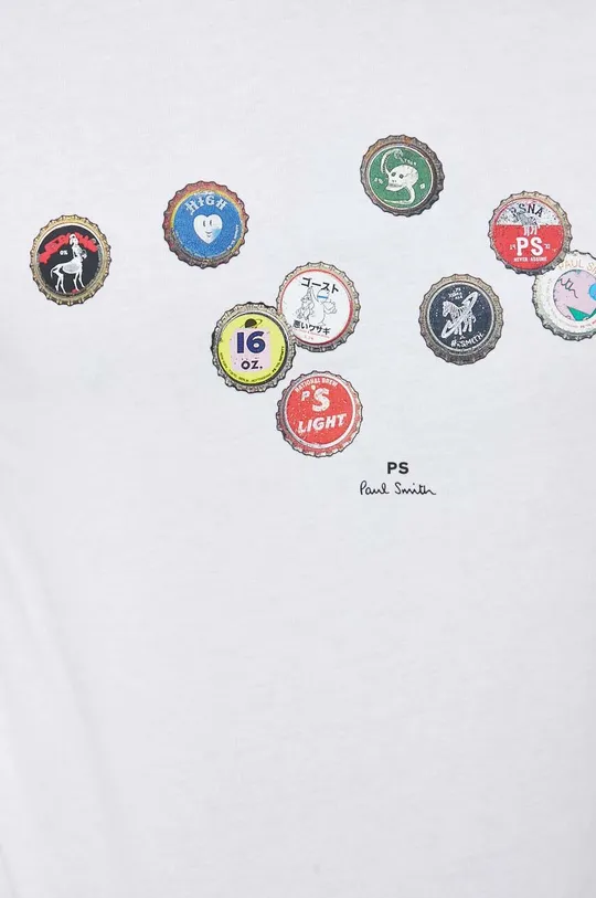 Βαμβακερό μπλουζάκι PS Paul Smith Ανδρικά