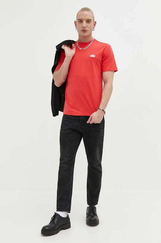 rosso Dickies t-shirt in cotone Uomo