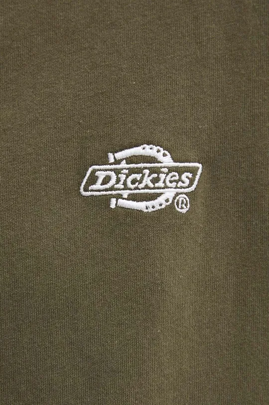 зелёный Хлопковая футболка Dickies