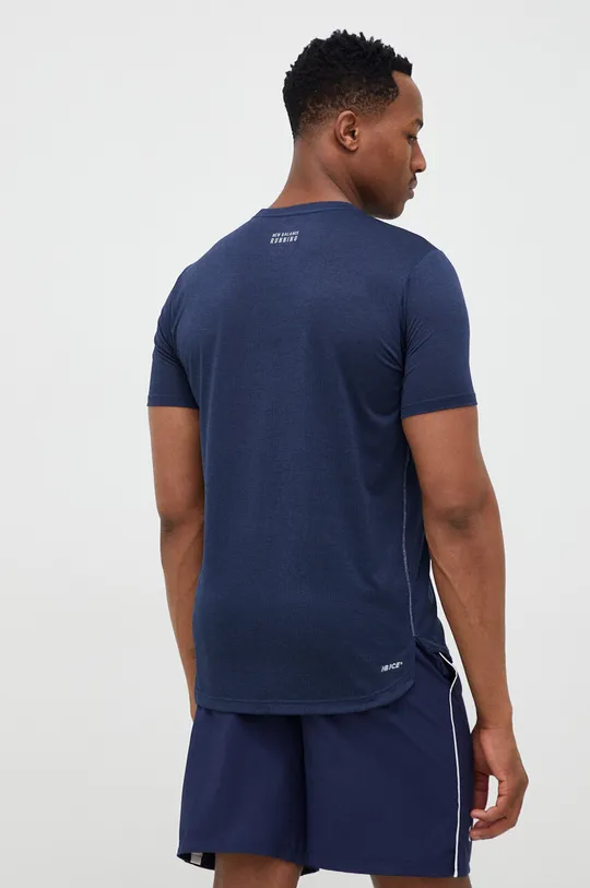 Μπλουζάκι για τρέξιμο New Balance Impact  95% Ανακυκλωμένος πολυεστέρας, 5% Πολυεστέρας