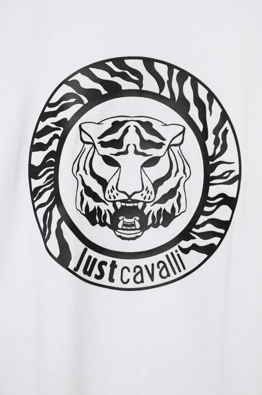 Just Cavalli t-shirt bawełniany 100 % Bawełna
