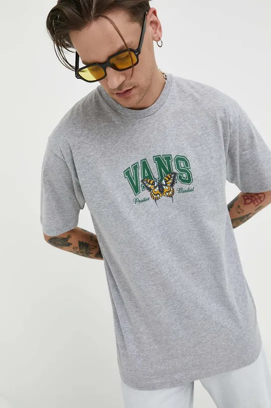 szary Vans t-shirt