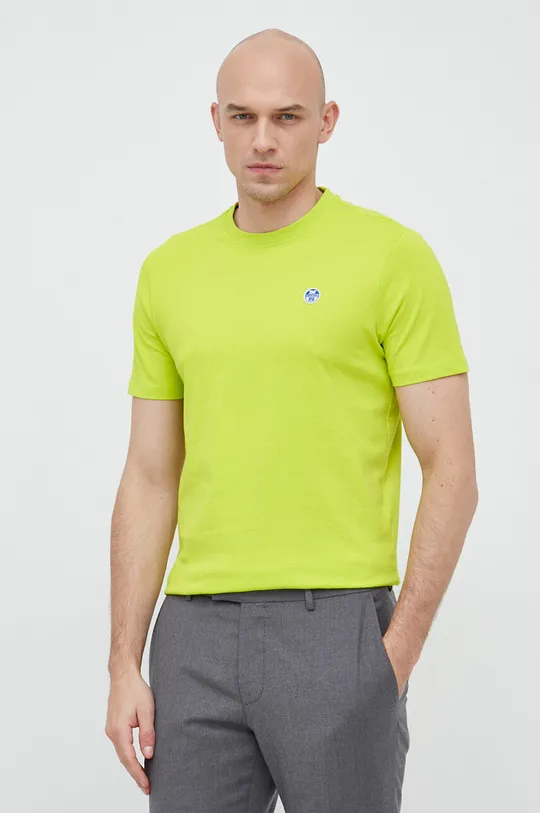 verde North Sails t-shirt in cotone Uomo
