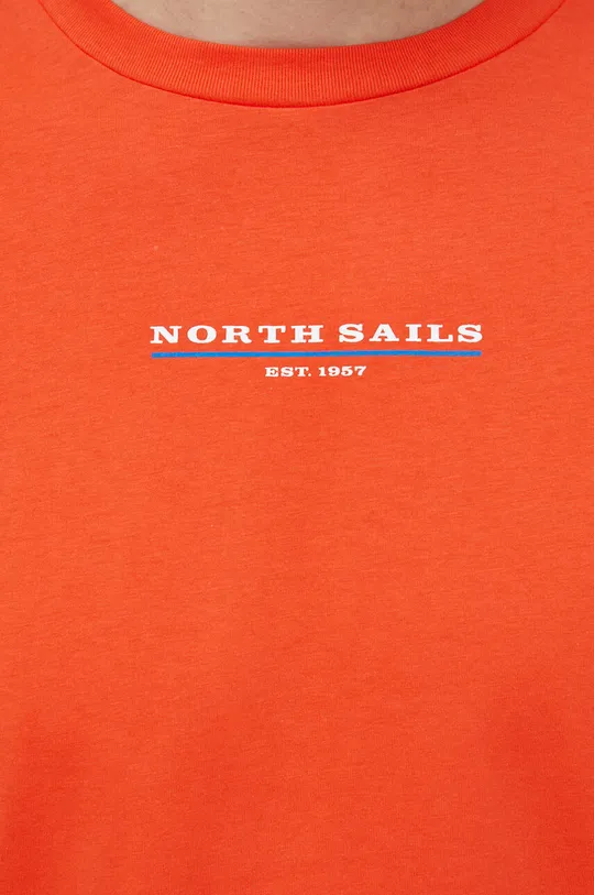 Βαμβακερό μπλουζάκι North Sails Ανδρικά