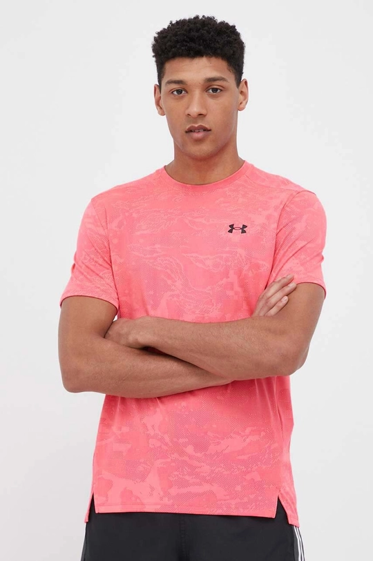 różowy Under Armour t-shirt Męski