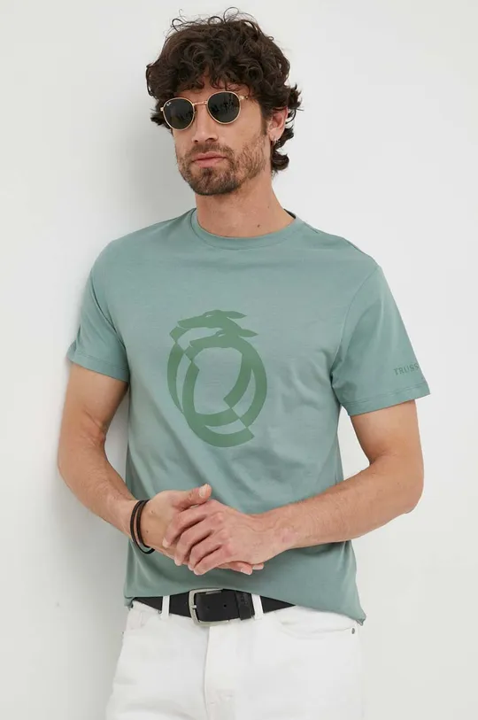 πράσινο Μπλουζάκι Trussardi