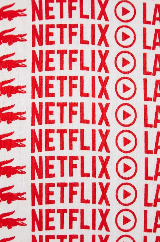 Βαμβακερό μπλουζάκι Lacoste x Netflix Ανδρικά