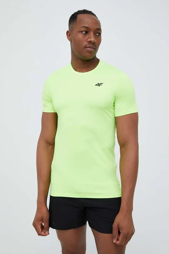 zelena Kratka majica za vadbo 4F
