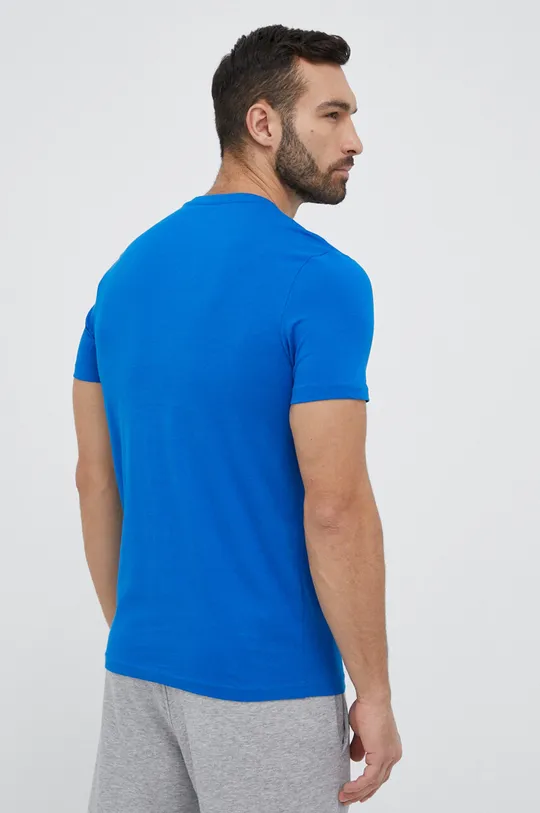 Βαμβακερό μπλουζάκι 4F μπλε