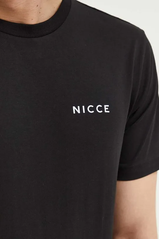 Bombažna kratka majica Nicce Moški